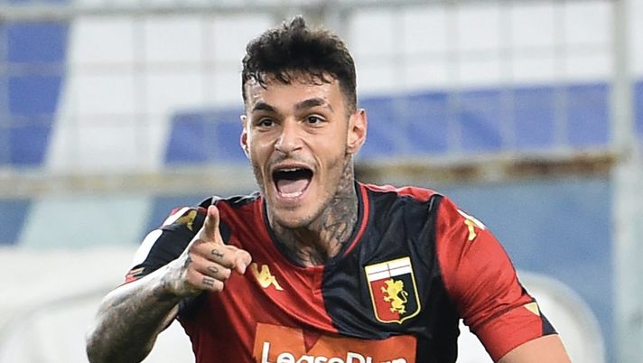 Gianluca Scamacca (attaccante Genoa), obiettivo di calciomercato del Milan | AC Milan News (Getty Images) 