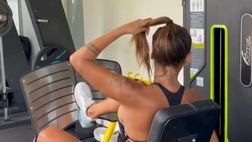 VIDEO / Sonia Isaza, tra musica e allenamento: lady Vidal in forma spettacolare
