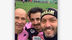 VIDEO Pre-Derby del Cuore, siparietto tra i 4Gusti e Corini: “Bravino a crossare!”