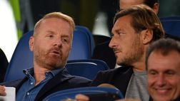 Italia – Grecia, Totti e Tare vicini per vedere la partita – FOTO