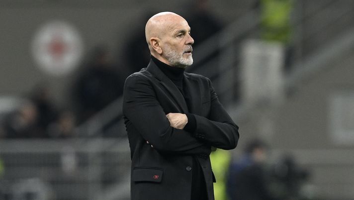 Stefano Pioli AC Milan Milan-Slavia Praga 4-2 Europa League 2023-2024