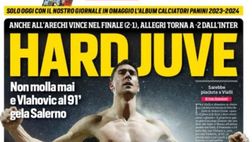 EDICOLA / CdS: Hard Juve, non molla mai: -2 dall’Inter. Caso Bastoni, Rocchi: “Errore”