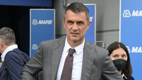 Paolo Maldini AC Milan Sassuolo-Milan 0-3 Serie A 2021-2022