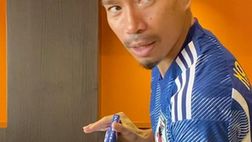 Nagatomo carico per il Mondiale con… l’onda energetica (VIDEO)