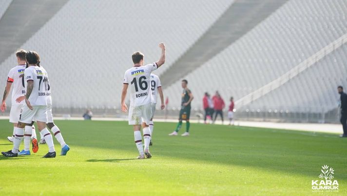 Fabio Borini, ex giocatore dell'AC Milan con la maglia del Karagumruk (twitter Karagumruk) 