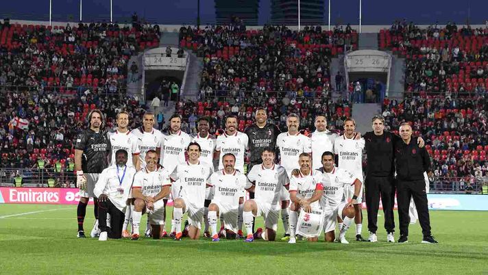 I calciatori del Milan Glorie e Legends | (Getty Images)