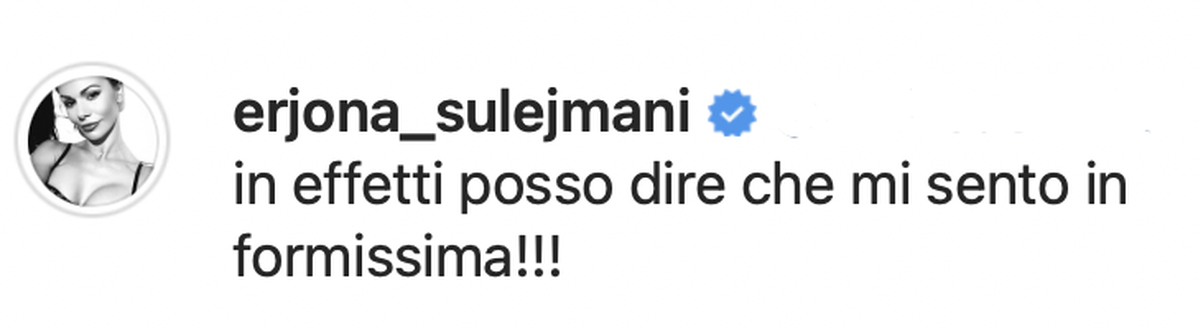 Erjona Sulejmani mozzafiato in bikini. Un fan: “Una statua”. E lei risponde così- immagine 2