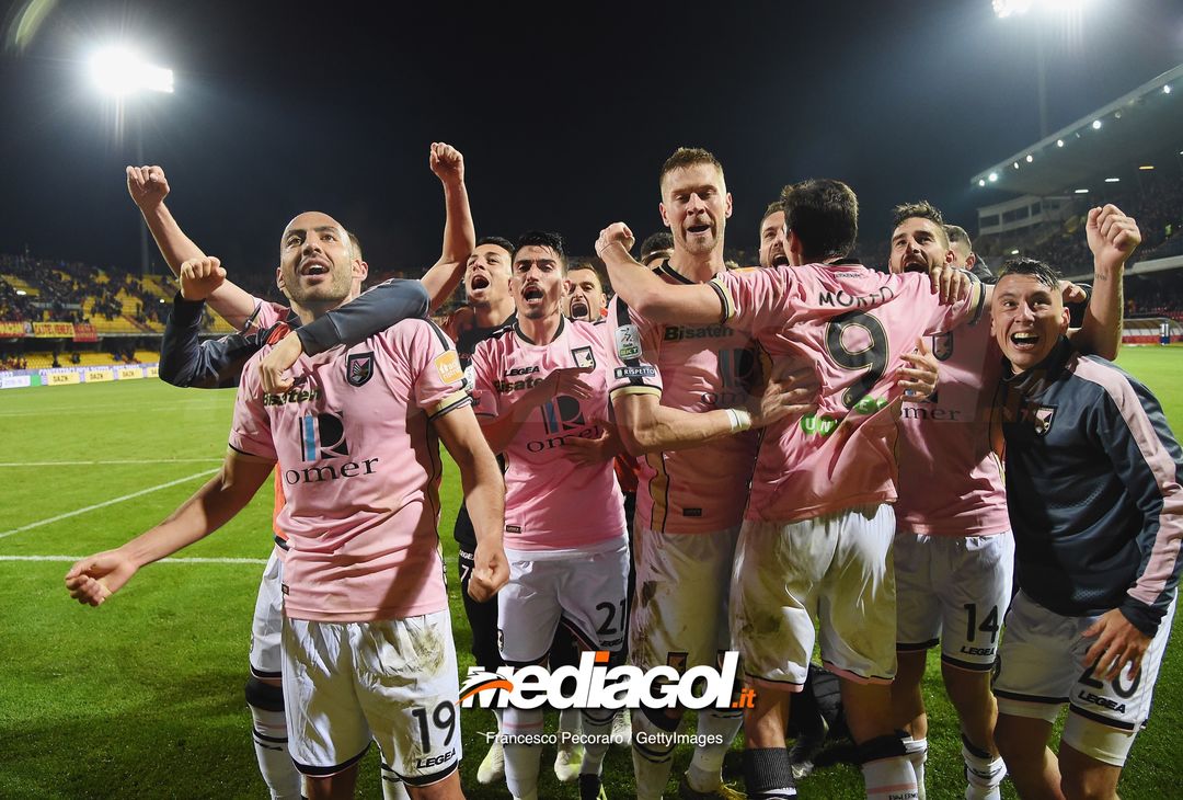  during the Serie B match between Benevento and Carpi FC at Stadio Ciro Vigorito on April 14, 2019 in Benevento, Italy. 