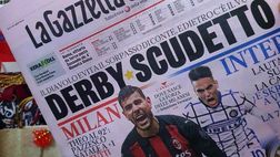 Il derby Scudetto è tratto: il duello Milan-Inter lanciato dalla Gazzetta è diventato virale…