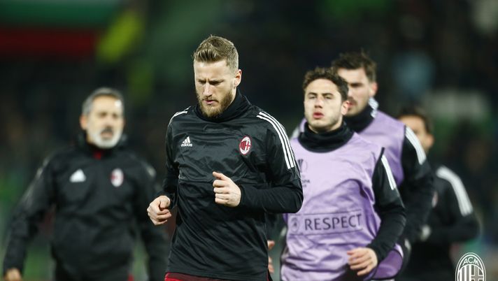Ignazio Abate prima di Ludogorets-Milan, @acmilan