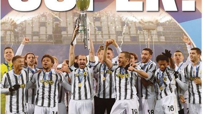 Tuttosport, la prima pagina di oggi, giovedì 21 gennaio 2021