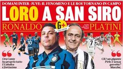 Prima Pagina, La Gazzetta dello Sport: “L’Oro a San Siro. Lazio, derby boom e arrivederci Roma”