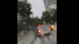 VIDEO/ Incredibile a Città del Messico: strade invase dalla grandine