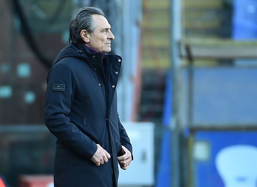 GENOA, ITALY FEBRUARY 14: Cesare Prandelli head coach of ACF Fiorentina during the Serie A match between UC Sampdoria and ACF Fiorentina- Serie A at Stadio Luigi Ferraris on February 14, 2021 in Genoa, Italy. (Photo by Paolo Rattini/Getty Images) GENOA, ITALY FEBRUARY 14: Cesare Prandelli head coach of ACF Fiorentina during the Serie A match between UC Sampdoria and ACF Fiorentina- Serie A at Stadio Luigi Ferraris on February 14, 2021 in Genoa, Italy. (Photo by Paolo Rattini/Getty Images)