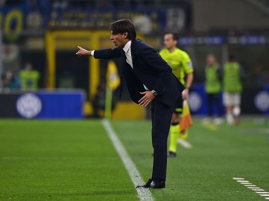 MILAN, ITALY - OCTOBER 24: Head coach of FC Internazionale Simone Inzaghi reacts during the Serie A match between FC Internazionale and Juventus at Stadio Giuseppe Meazza on October 24, 2021 in Milan, Italy. (Photo by Mattia Ozbot - Inter/Inter via Getty Images) MILAN, ITALY - OCTOBER 24: Head coach of FC Internazionale Simone Inzaghi reacts during the Serie A match between FC Internazionale and Juventus at Stadio Giuseppe Meazza on October 24, 2021 in Milan, Italy. (Photo by Mattia Ozbot - Inter/Inter via Getty Images)