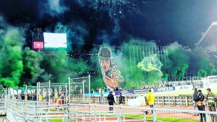 Derby: tifosi Raja Casablanca arrabbiati Derby: tifosi Raja Casablanca arrabbiati