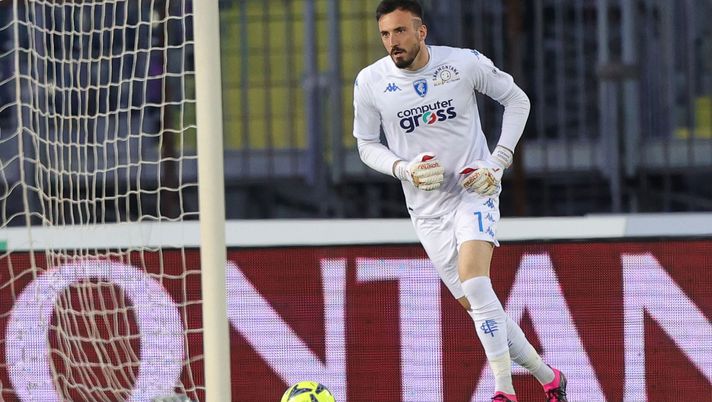 Samuele Perisan, portiere dell'Empoli (getty images)