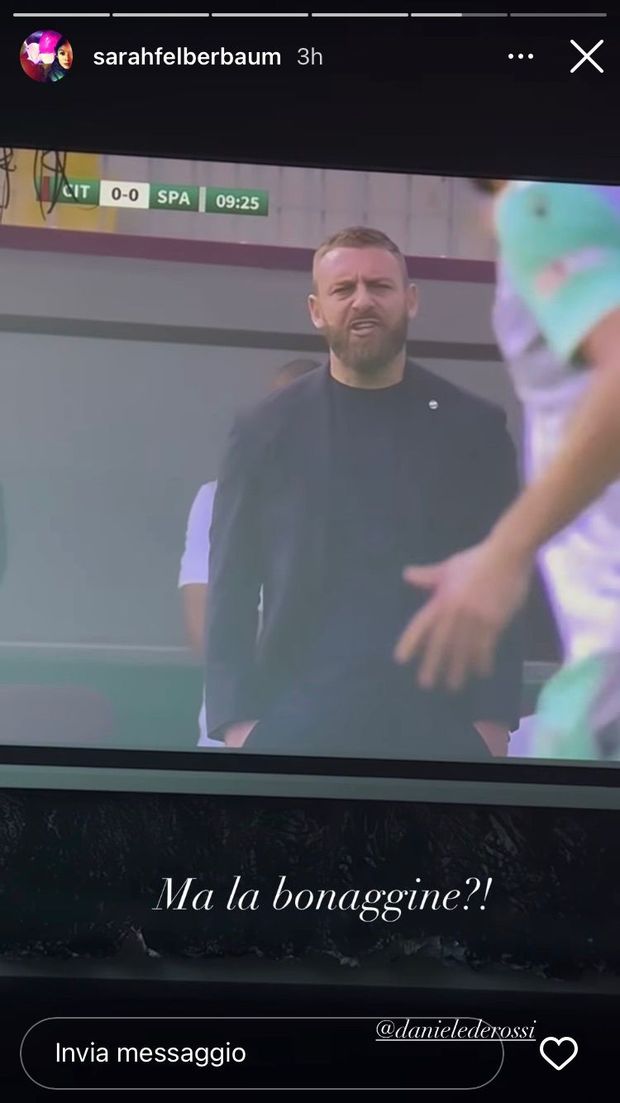 Instagram Spal, Daniele De Rossi parte con un pareggio: il commento sexy di Sarah Felberbaum- immagine 2