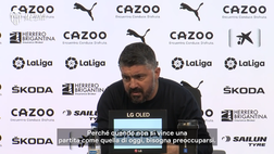 VIDEO Valencia-Almeria 2-2, Gattuso ammette: “Sono preoccupato”