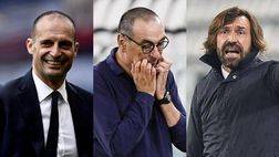 VIDEO Juventus, Allegri, Sarri e Pirlo: il confronto dei gol subiti in bianconero
