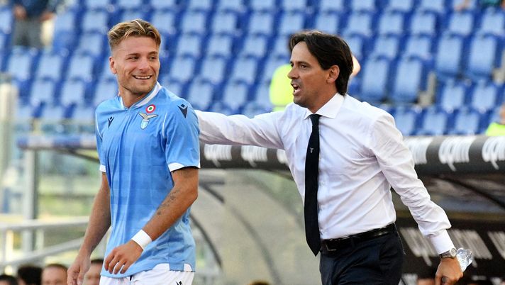 Immobile e Inzaghi