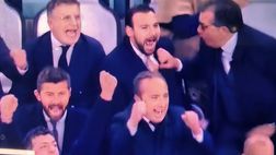 Juventus-Lazio, esultanza sfrenata per Manna alla rete del vantaggio bianconero