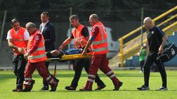 Primavera, tegola per Vecchi e Spalletti: infortunio al ginocchio per Vanheusden, fuori in barella