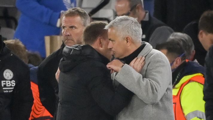 Getty Images Siparietto tra Mou e Rodgers nel post-partita: “Mi ha regalato il miglior vino” - immagine 1