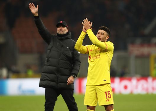 Liverpool Klopp Oxlade-Chamberlain (getty images) Liverpool Klopp Oxlade-Chamberlain