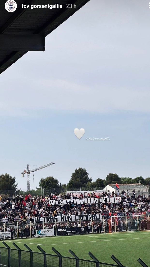 Derby a rischio e blindato: ma l’alluvione unisce senigalliesi e fanesi- immagine 2