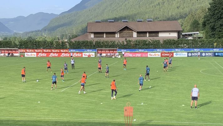 Dimaro Day 5, termina l’allenamento: Palmiero si fa male, c’è Zielinski 