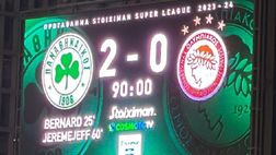 Panathinaikos in pieno “effetto Terim”: suo il derby eterno di Atene