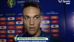 Argentina, Lautaro: “Brasile forte ma abbiamo chance. Gol di tacco? Prima di farlo…”