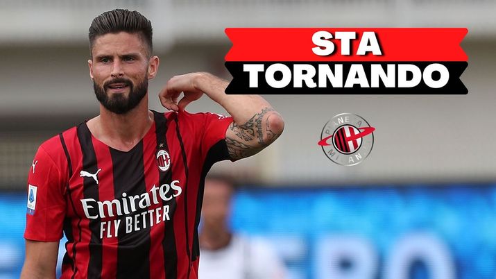 Olivier Giroud (attaccante AC Milan) tornerà a disposizione per Milan-Verona di sabato 16 ottobre | News (Getty Images) Olivier Giroud AC Milan