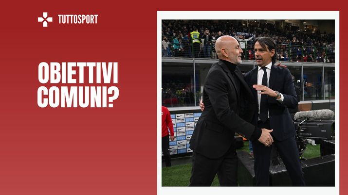 Pioli Inzaghi Milan Inter calciomercato