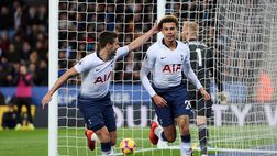 Leicester-Tottenham, Spurs ok con vista Champions: decidono Son e Alli