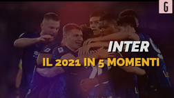 VIDEO Inter, dallo scudetto al ritorno agli ottavi di Champions: il 2021 nerazzurro