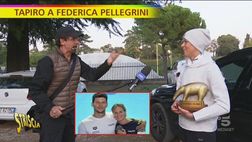 Tapiro d’Oro a Federica Pellegrini: “Rosolino? Qualche bacio, avevo 16 anni”