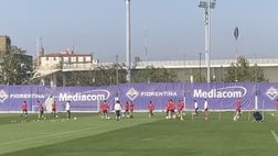 VIDEO VN – Fiorentina, al lavoro sul campo: a due passi dall’allenamento