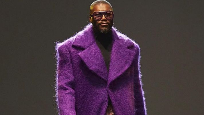 Djibril Cissé in passerella: non in uno stadio ma per la griffe di Naomi Gunther… Djibril Cissé in passerella: non in uno stadio ma per la griffe di Naomi Gunther… - immagine 1