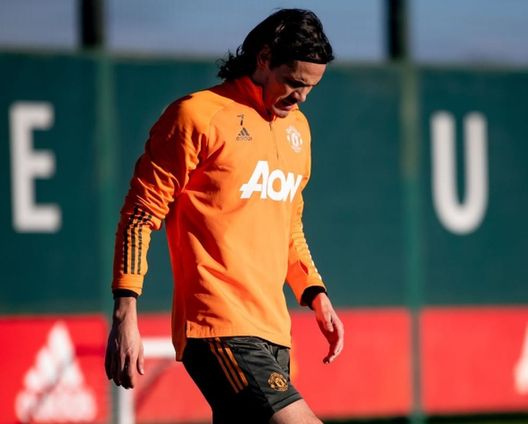 Cavani (Manchester United Instagram) Cavani (Manchester United Instagram)