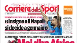 Prima Pagina, Corriere dello Sport: “Mai dire Africa. Insigne e il Napoli…”