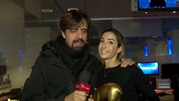 Inter-Barça, gaffe hot in tv per Giorgia Rossi: Staffelli le consegna il Tapiro d’oro