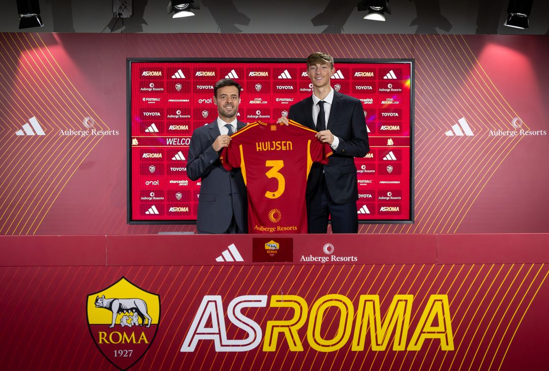 Roma, i primi scatti in giallorosso di Huijsen – FOTOGALLERY - immagine 5