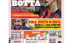 La prima pagina de La Gazzetta dello Sport