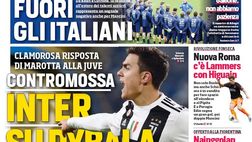 Prima Pagina, Corriere dello Sport: “Inter su Dybala. Fuori gli italiani. Roma, Lammers con Higuain…”