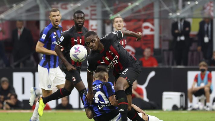 Attraverso un post pubblicato su Instagram, Pierre Kalulu ha celebrato la vittoria del Milan nel Derby contro l'Inter per 3-2 (getty images)