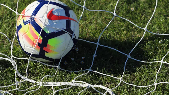 BRIGHTON, ENGLAND - JUNE 01:  The Nike Ordem V Premier League Match Ball is pictured during the Premier League Kicks - Nike Ordem V Premier League Match Ball Launch on June 1, 2017 in Brighton, England.  (Photo by Andrew Redington/Getty Images for Premier League)