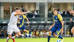 Verona verso Salerno, allenamento al via