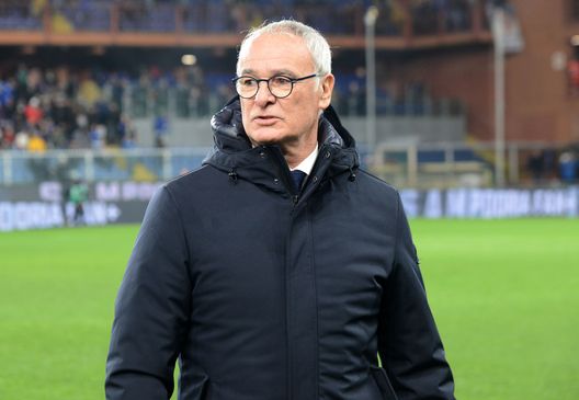 L'allenatore della Sampdoria Claudio Ranieri L'allenatore della Sampdoria Claudio Ranieri